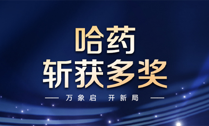 【喜讯】万象启，开新局，哈药斩获多枚奖项