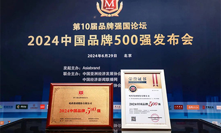 【逐梦新时代，品牌赢未来】哈药品牌荣登中国品牌500强
